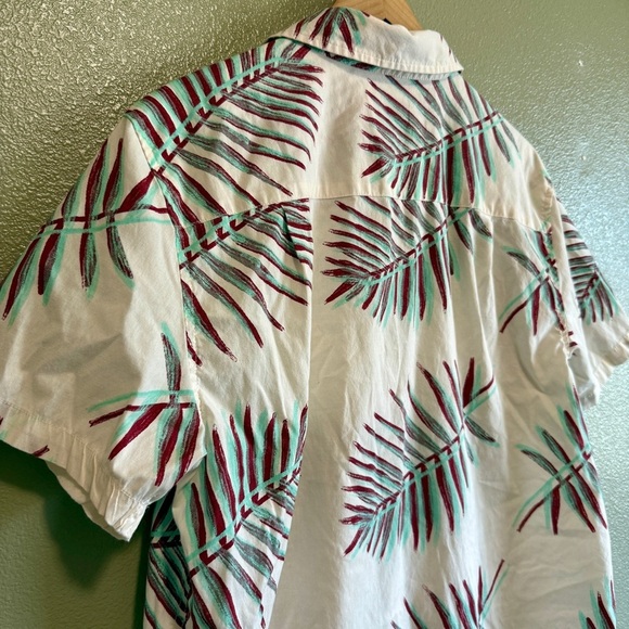 Brixton Chárter Print Button Down Shirt- Large - Picture 9 of 11